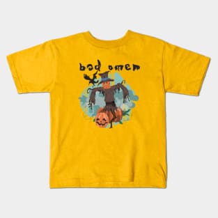 Halloween scarecrow Kids T-Shirt